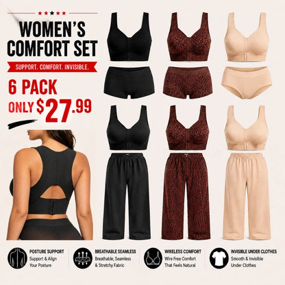 🔥 Clearance Sale — Limited Stock! 🔥Women's Bra Set