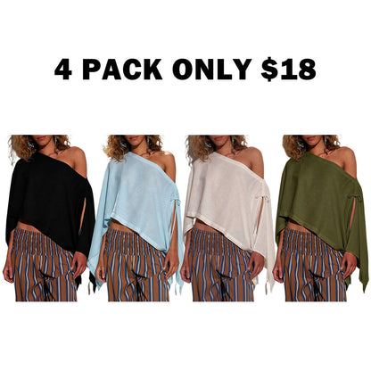 Women‘s Versatile Cape Tops
