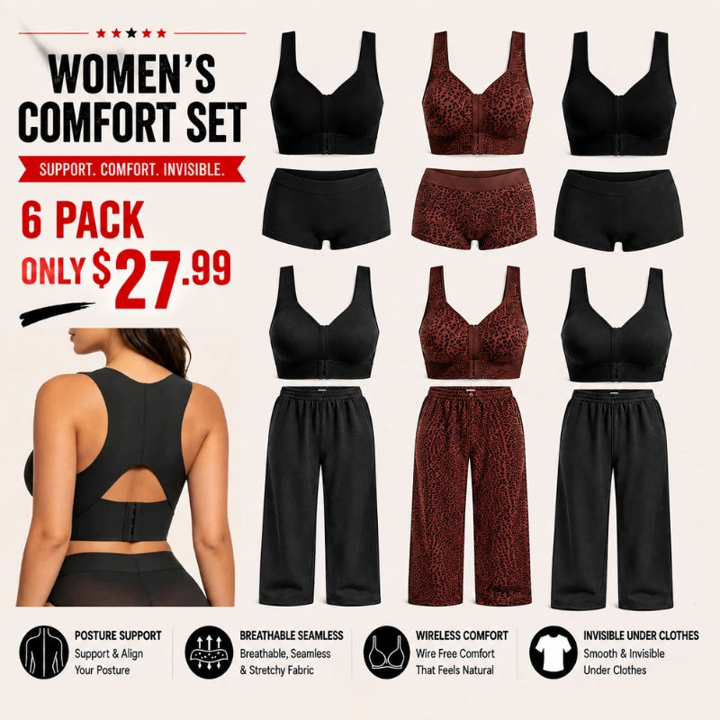 🔥 Clearance Sale — Limited Stock! 🔥Women's Bra Set