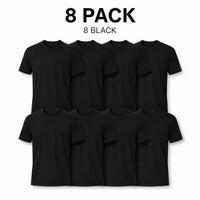 8 PACK(Black)
