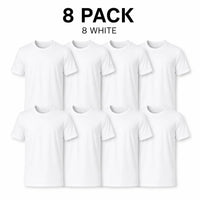 8 PACK(White)