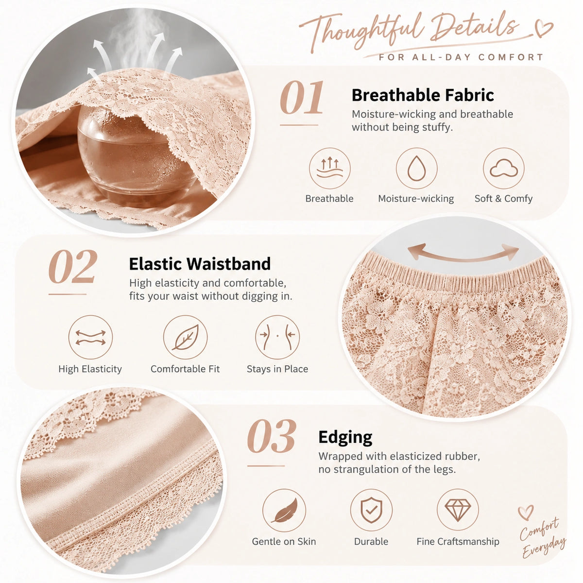 🔥 BESTSELLER | 24PCS $29.99 | Women's High-Waist Briefs