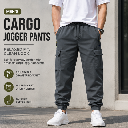 🔥 BESTSELLER | 8PCS $24.63 | Men’s Multi-Pocket Cargo Jogger Pants