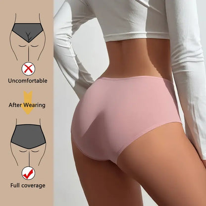 🔥 BESTSELLER | 24PCS $29.99 | Women's Plus Size Cotton Elastane Underwear