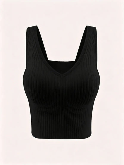 Women's Solid Backless Bra with Removable Pads