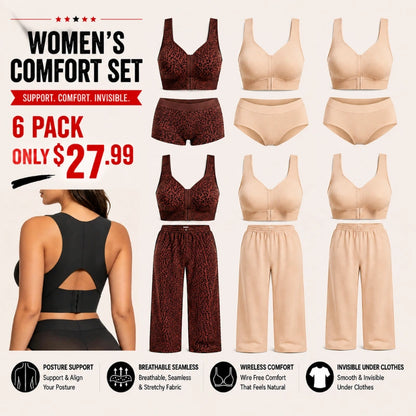 🔥 Clearance Sale — Limited Stock! 🔥Women's Bra Set