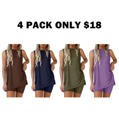 Women's 2-Piece Lounge Shorts Set