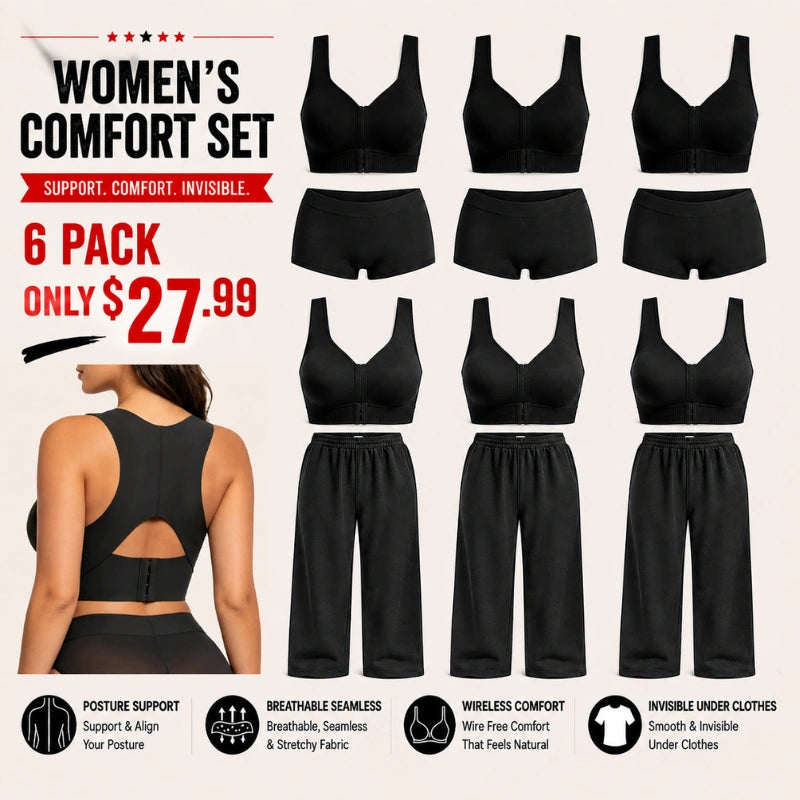 🔥 Clearance Sale — Limited Stock! 🔥Women's Bra Set