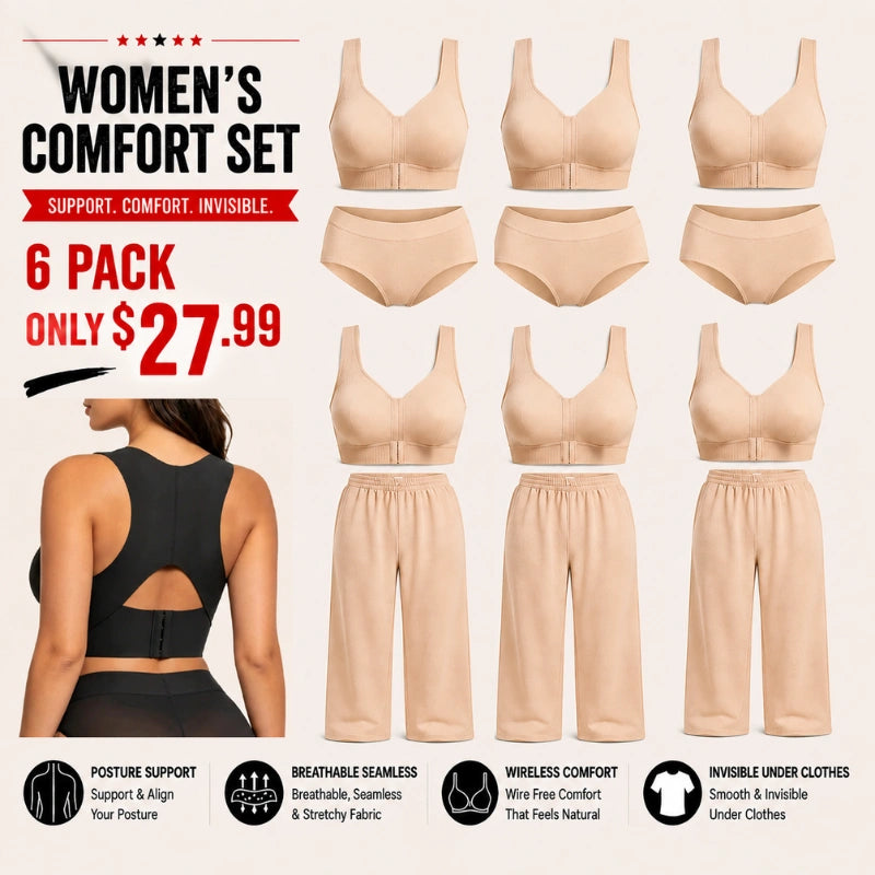 🔥 Clearance Sale — Limited Stock! 🔥Women's Bra Set