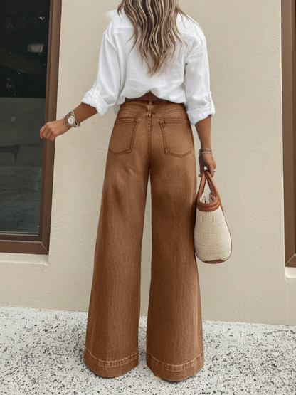 🔥 BESTSELLER | 5PCS $22.99 | Women's Loose Fit Baggy Oversized Straight Leg Denim Jeans with Pockets