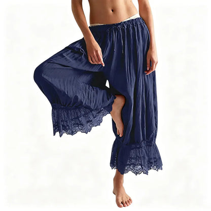 Lace Bloomer Pants