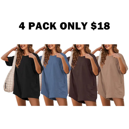 Women's Oversized Athletic Jumpsuit