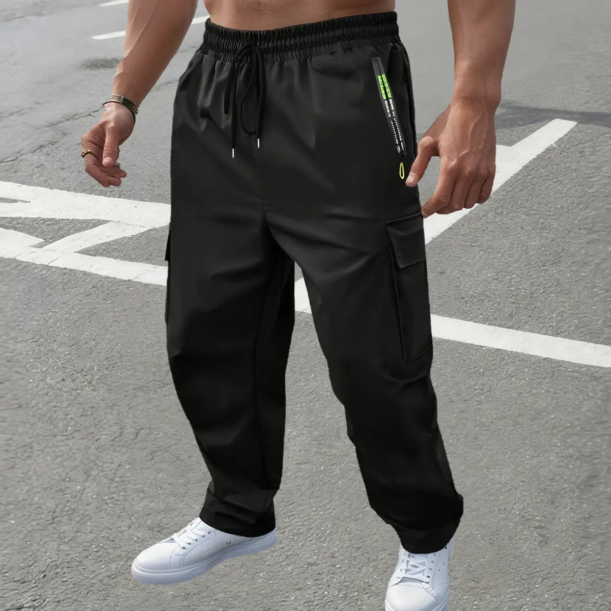 🔥 BESTSELLER | 8PCS $24.63 | Men’s Multi-Pocket Cargo Jogger Pants